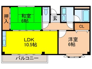 コンフォートの物件間取画像